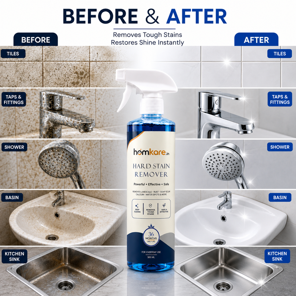 Hard Water and Oil Stain Remover || 500ML
