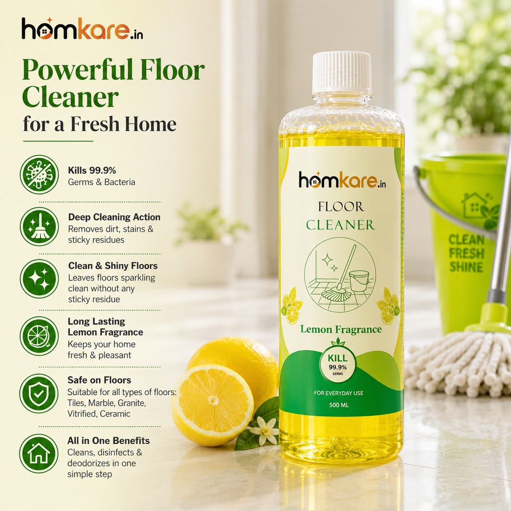 Floor Cleaner With Lemon Fragrance - 500ML
