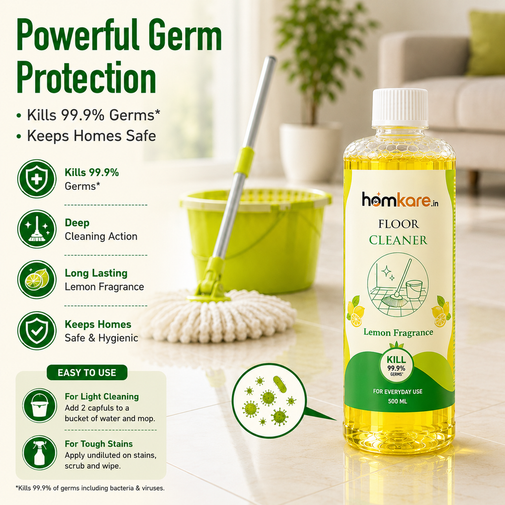 Floor Cleaner With Lemon Fragrance - 500ML