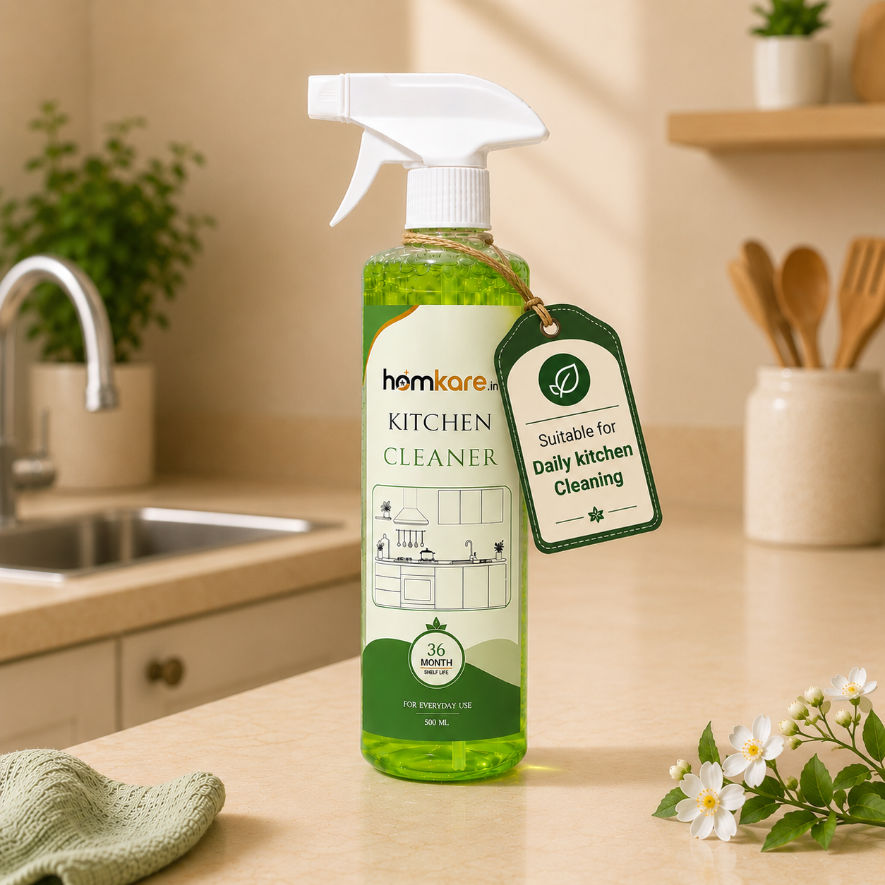Kitchen Cleaner for Oil & Grease Stain || 500 ML